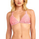 RVCA Γυναικείο μαγιό Salt Wash Racer - Rib Knit Triangle Bikini Top
